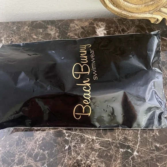 Beach Bunny Life is a Highway Bikini Top in Red, Black, and White - Picture 7 of 8